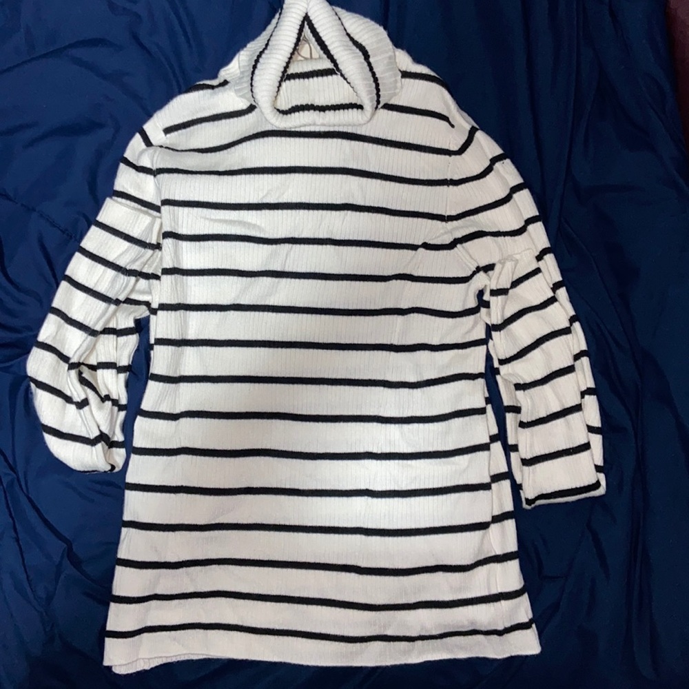 Striped Turtleneck